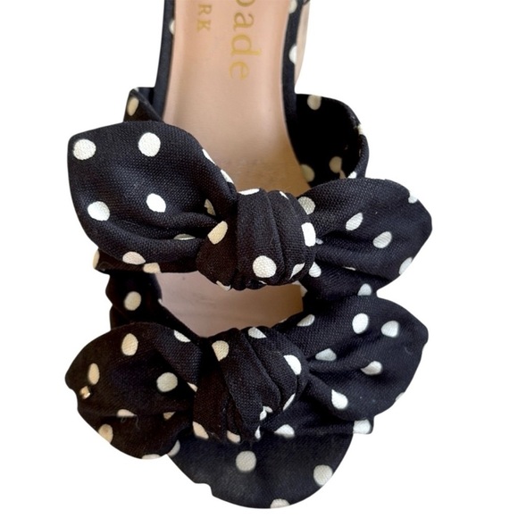EUC Kate Spade Julep Platform Sandals Black
White Dot Size 10 - Picture 6 of 12